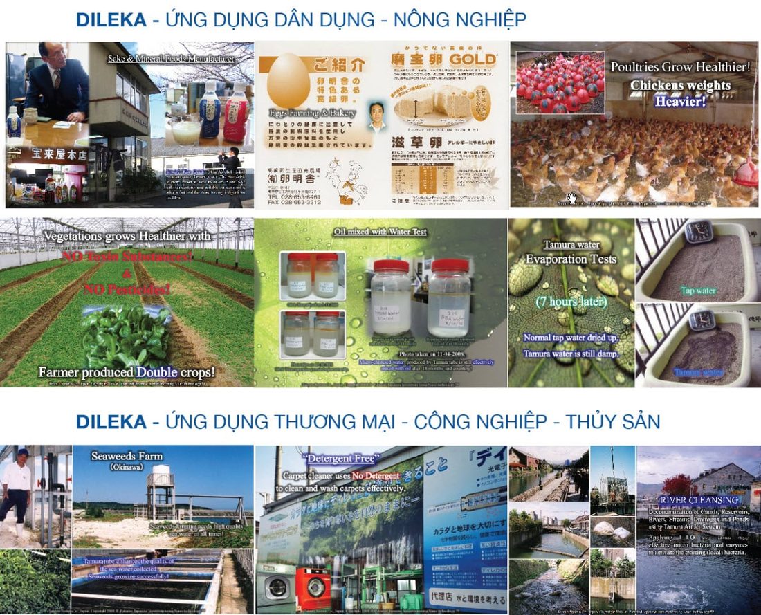 Nước Dileka cho sinh hoạt gia đình